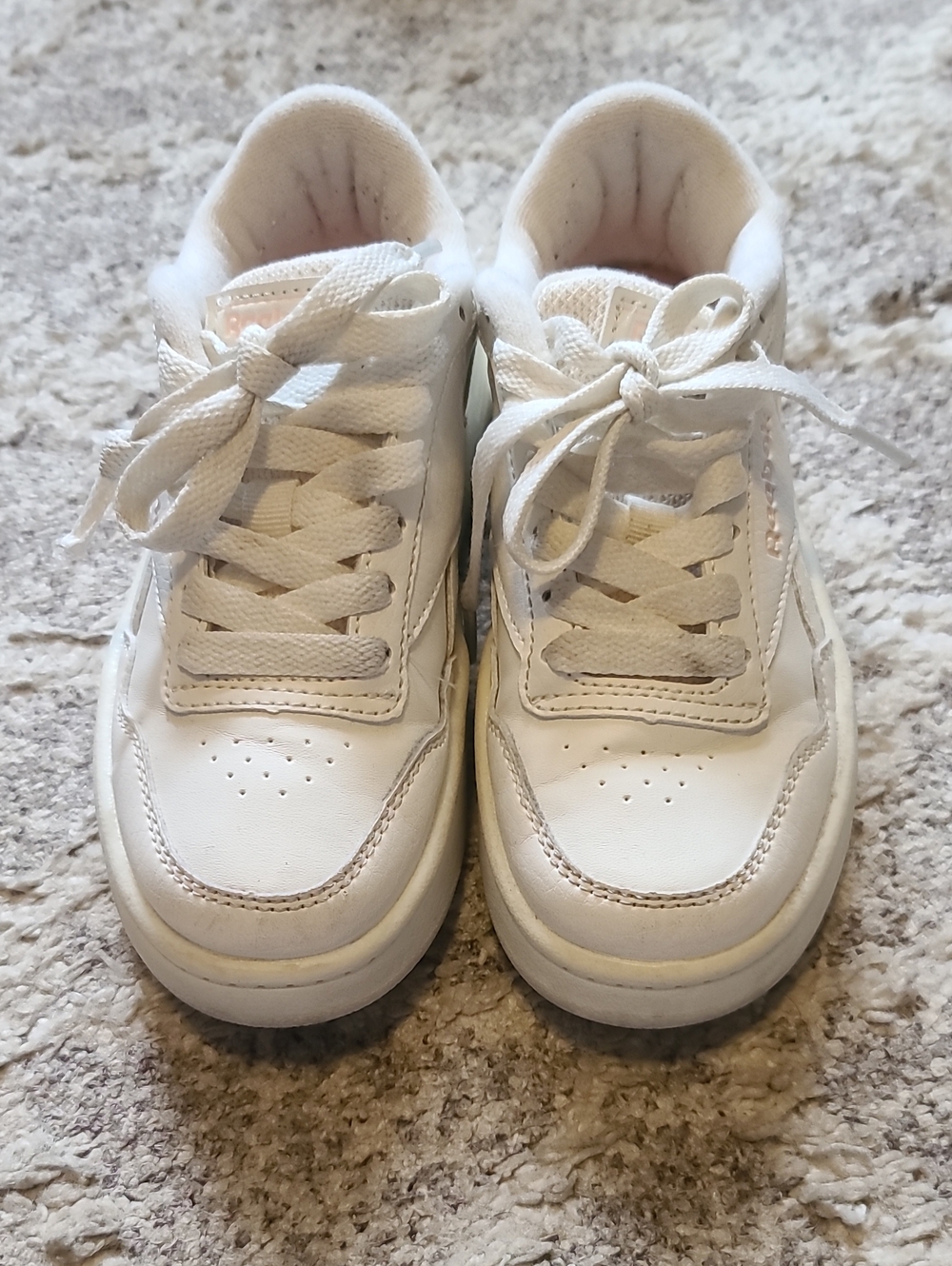 2 for $25 - Reebok Toddler Girls 11 Pink Lace Up Running Shoes